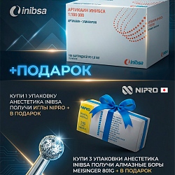 Акция Inibsa, боры и иглы